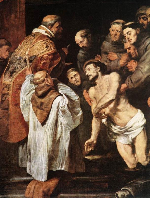 RUBENS, Pieter Pauwel The Last Communion of St Francis Germany oil painting art